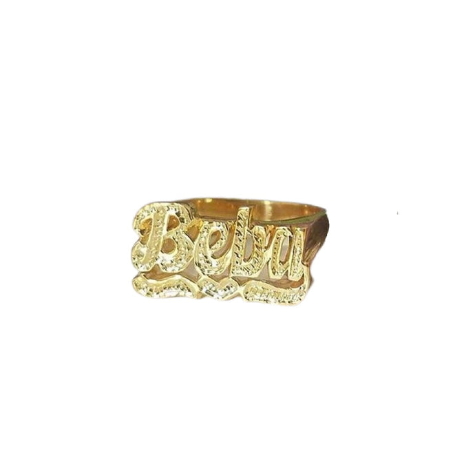 Custom Name Ring